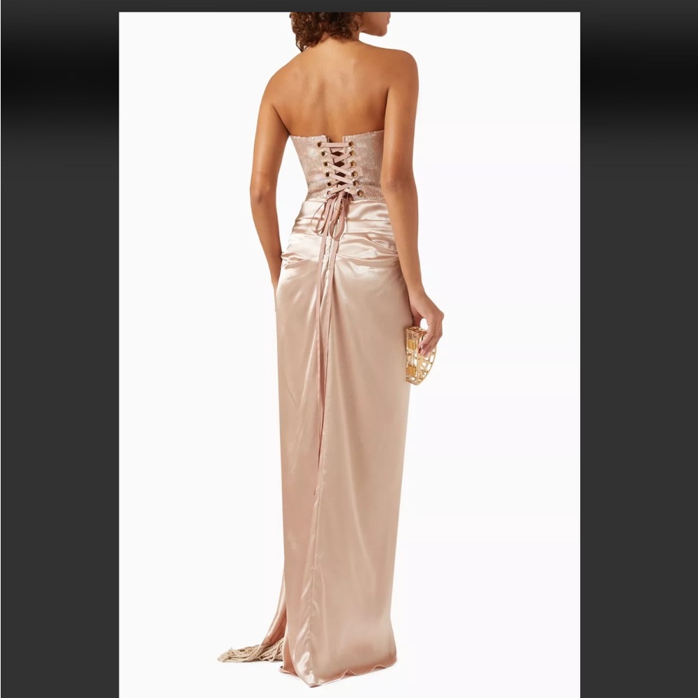 Bronx and Banco Gina gown bustier Maxi Dress in size XS - Picture 3 of 8
